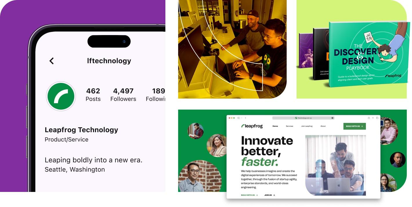 Websites, social media and playbooks